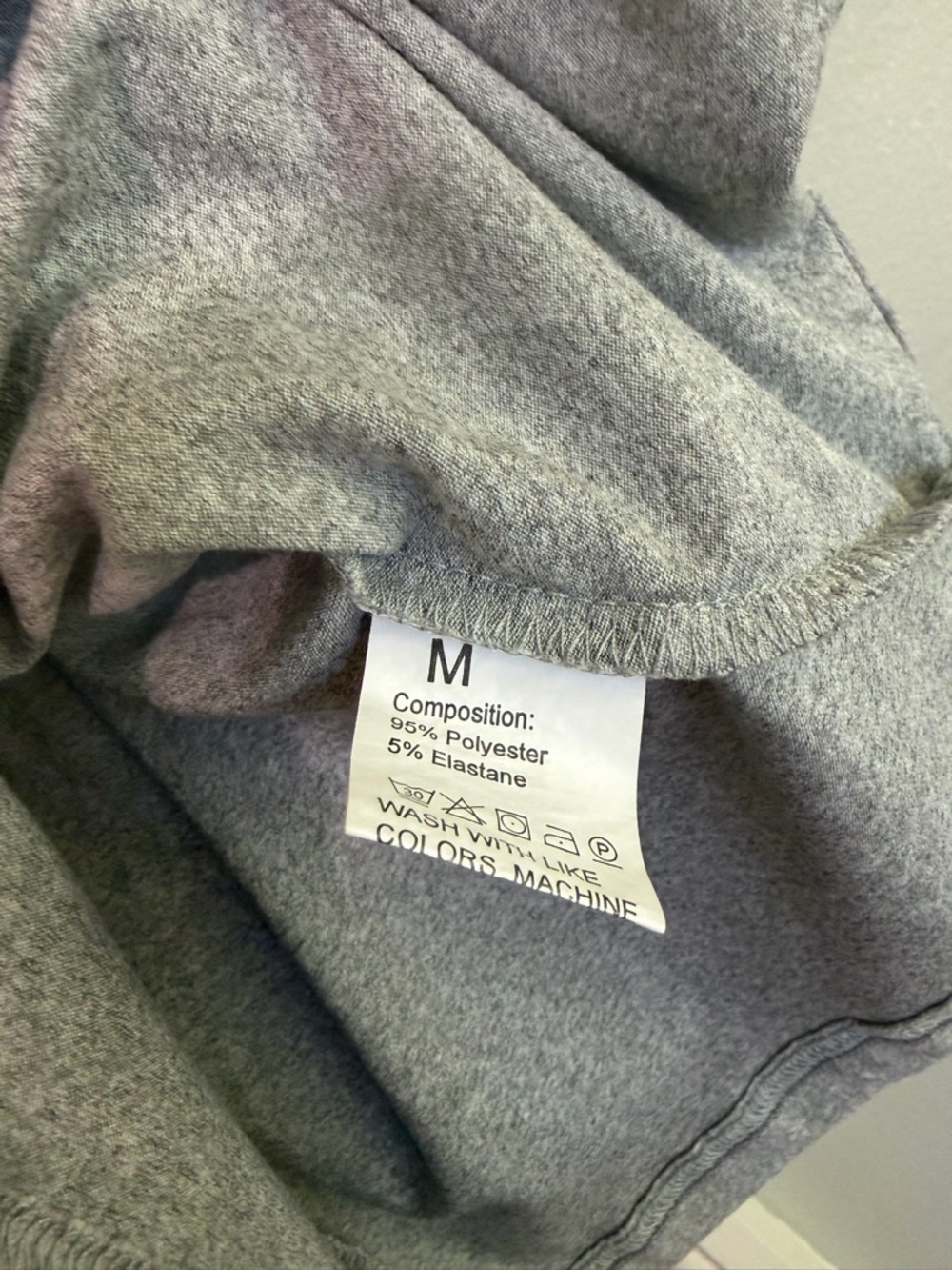 Women's Gray Tank Top with Thin Straps - Picture 3 of 3